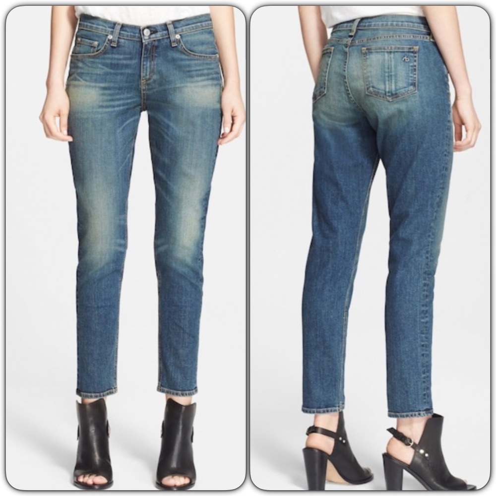 Rag & Bone 'Dash' Slouchy Fit Jeans (Chamberlain)